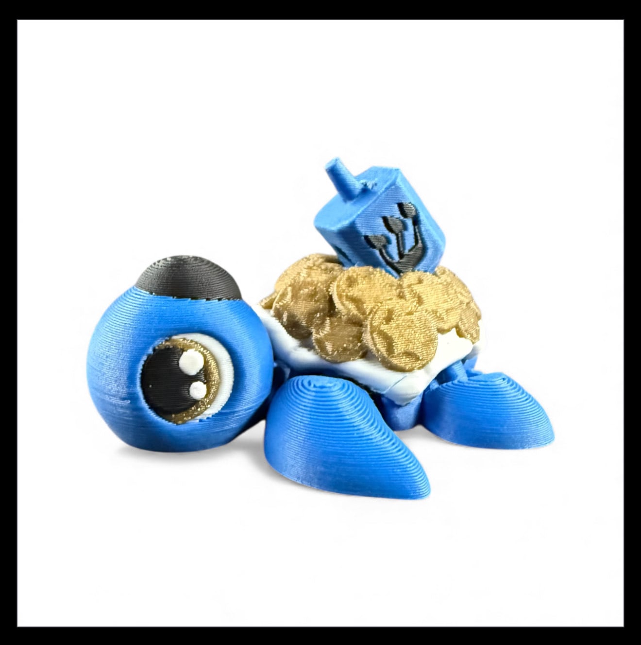 Hanukka Turtle 3d model