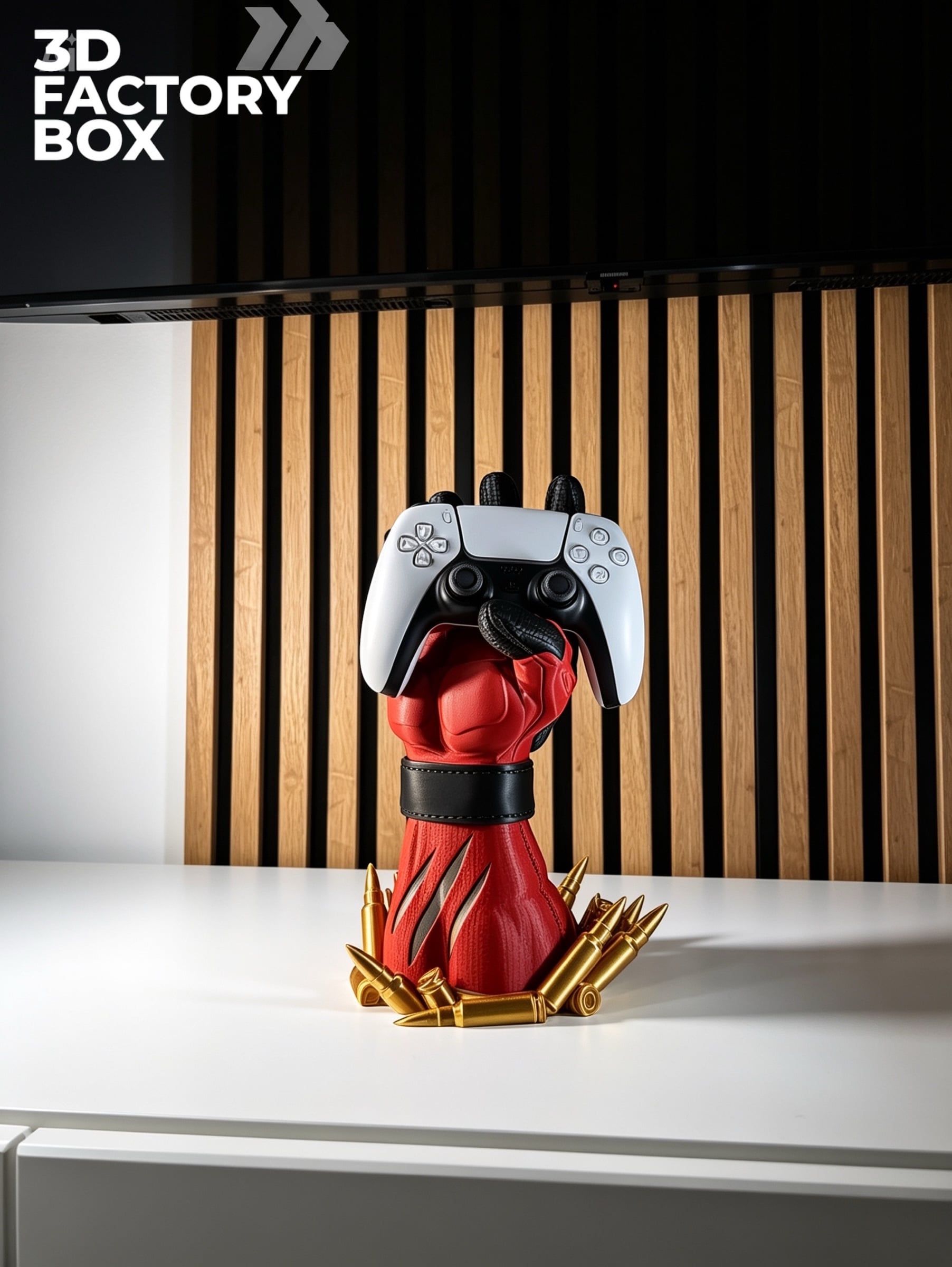Universal Controller Stand - Inspired by Deadpool 3d model