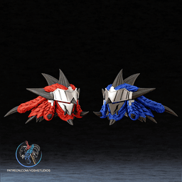 Rathalos helmet 3d Printer File STL 3d model