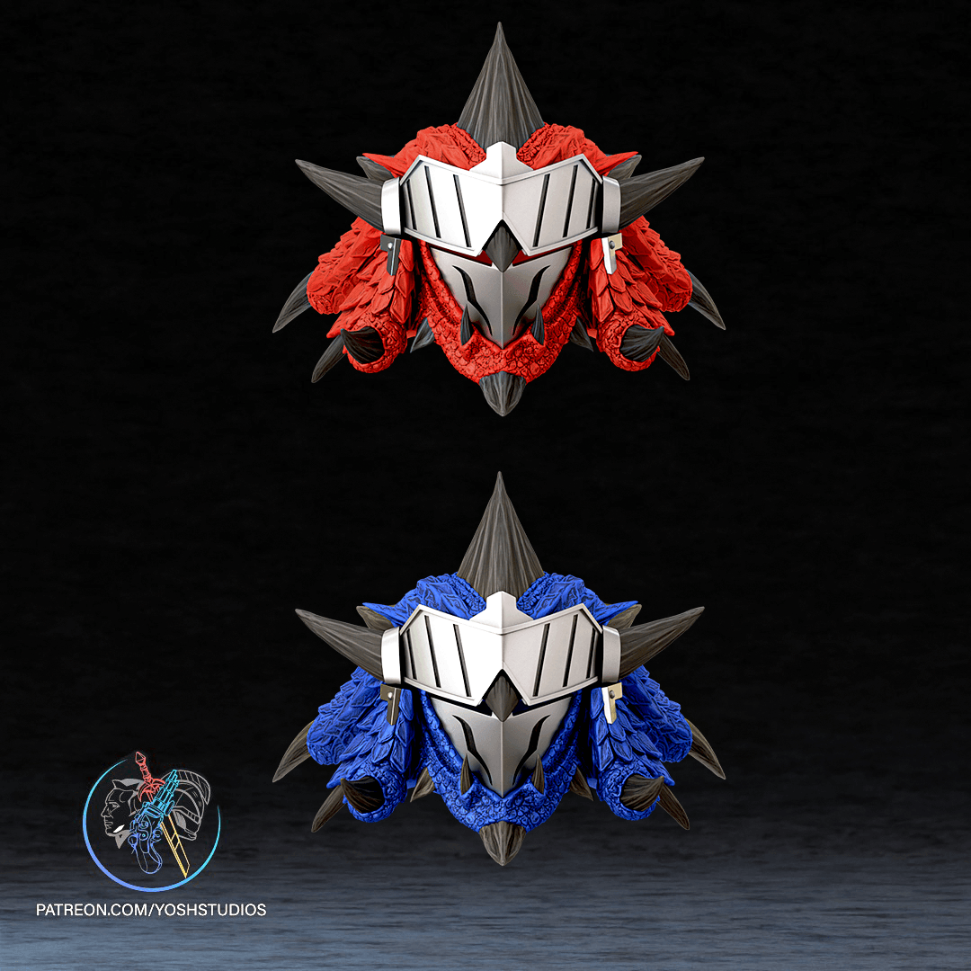 Rathalos helmet 3d Printer File STL 3d model