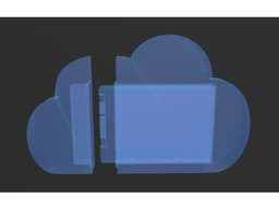 SSD Storage Box Cloud Drive Container 3d model