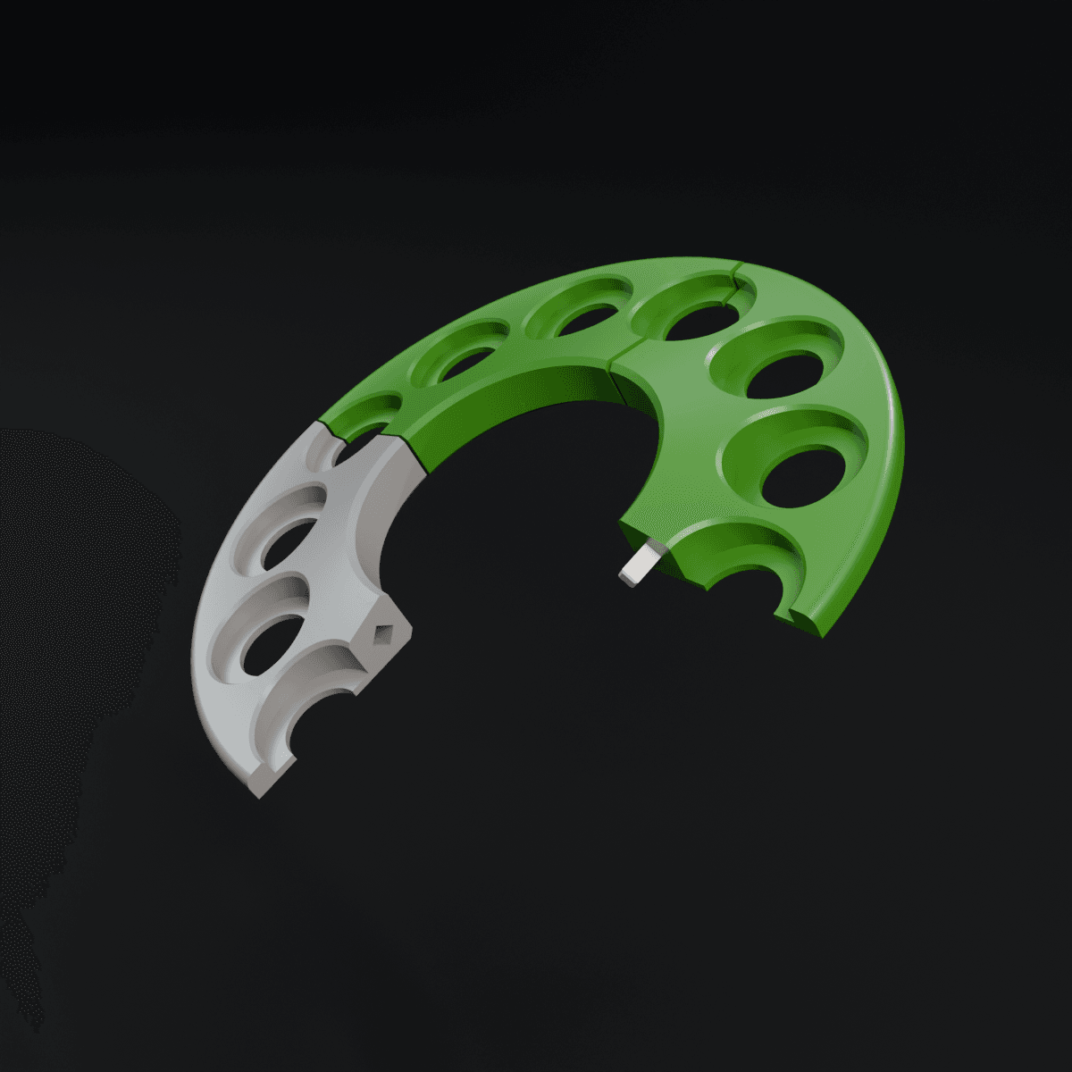 Bambu filament spool inlay 3d model