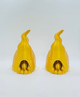 Pumpkin Cutout Gnome 3d model