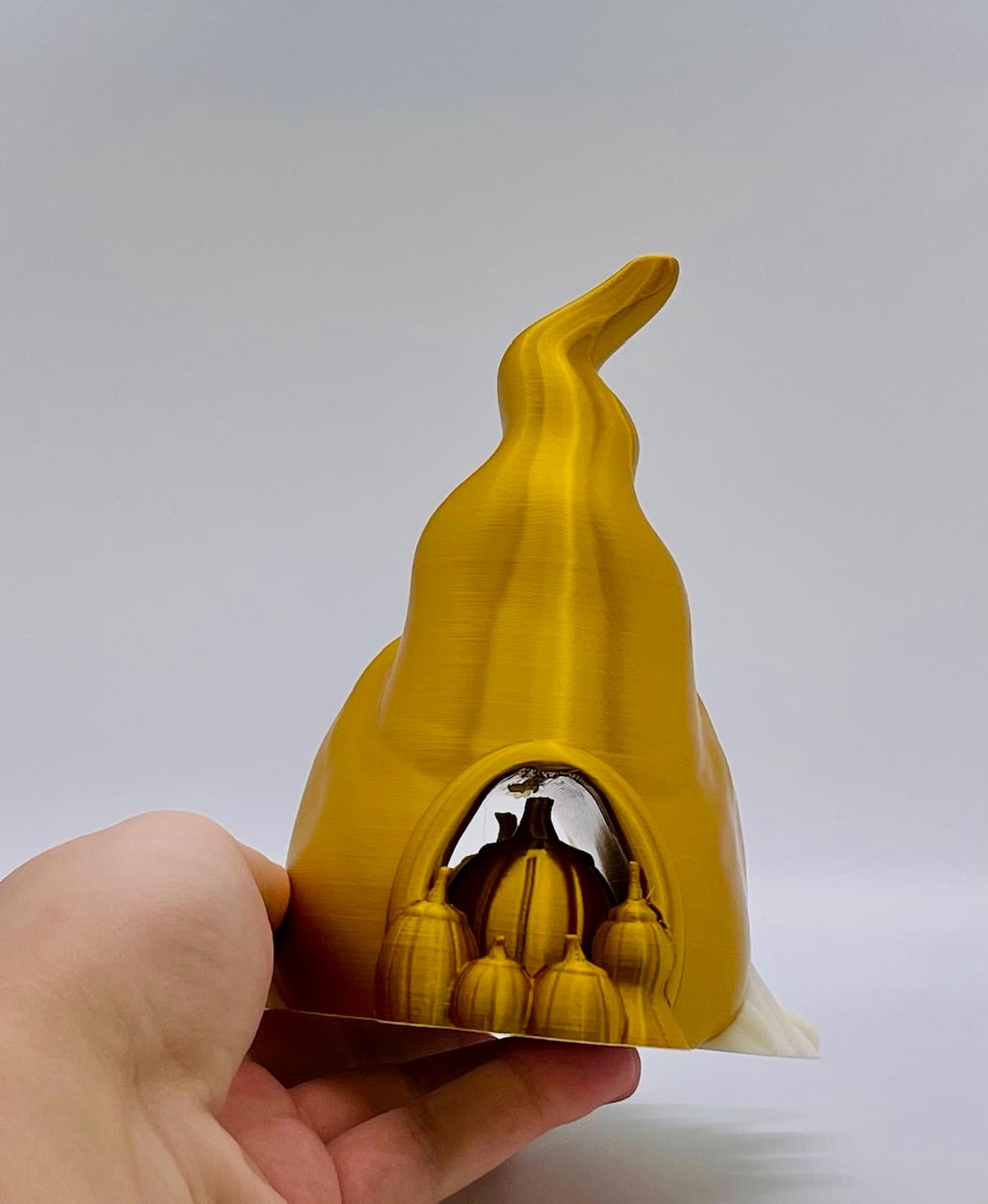 Pumpkin Cutout Gnome 3d model