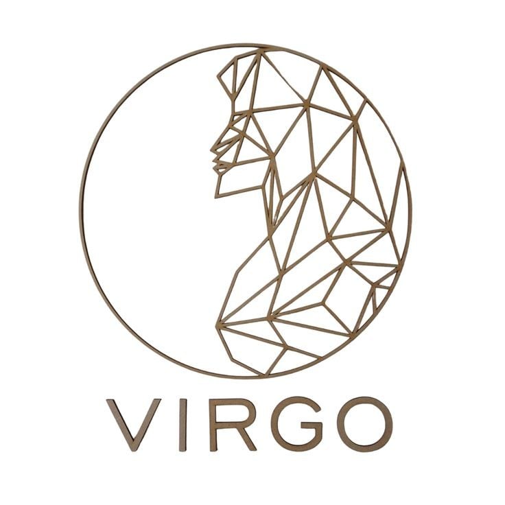virgo wall art.3mf 3d model