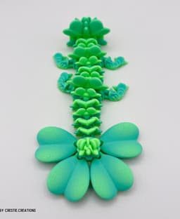 Baby Clover Dragon 3d model