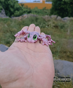 Flexi Toon Tree Frog / no supports / 3mf included 3d model