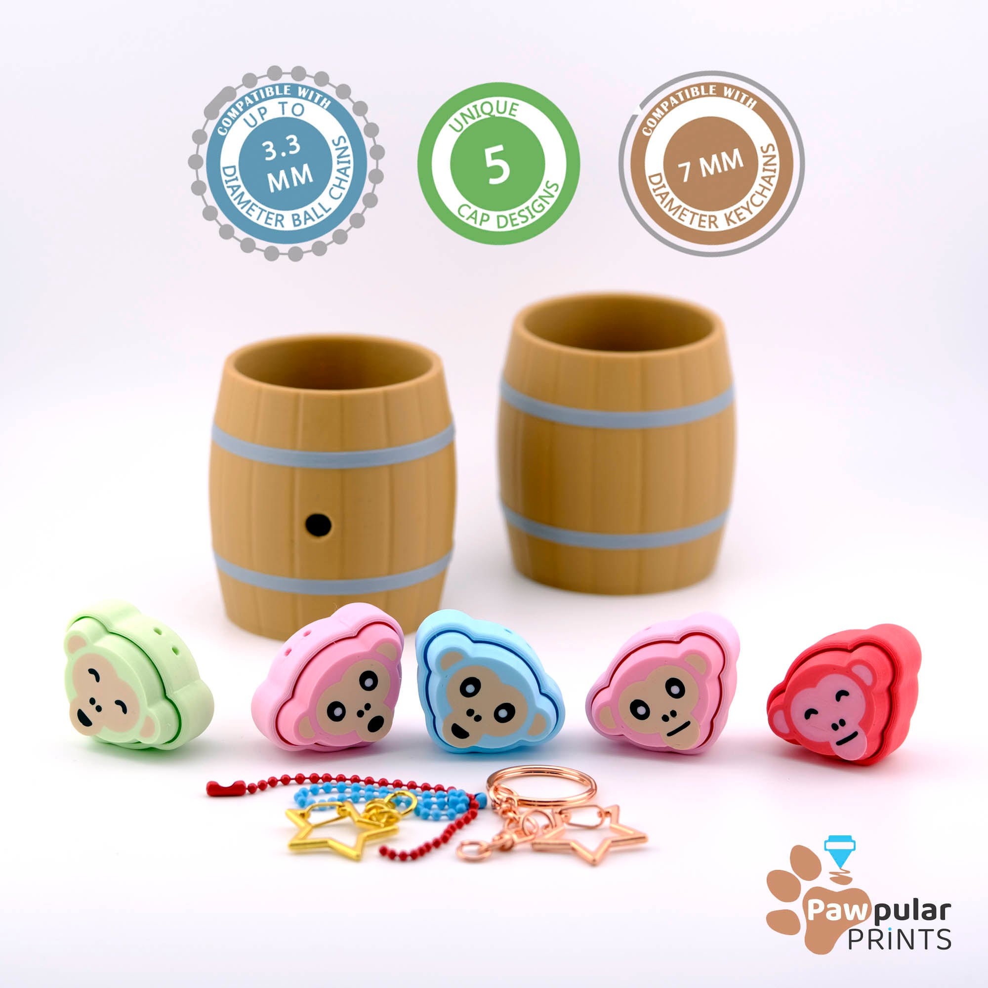 Barrels of Fun 3d model