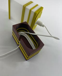 Bedside Lamp With Modular Illuminated Storage - Table Lamp 3d model