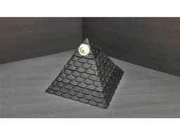 WORN STONE PYRAMID with SECRET COMPARTMENT 3d model