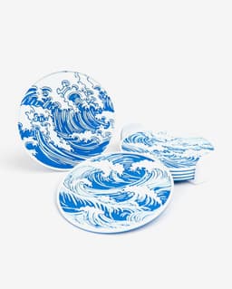 Wave Coasters 3d model