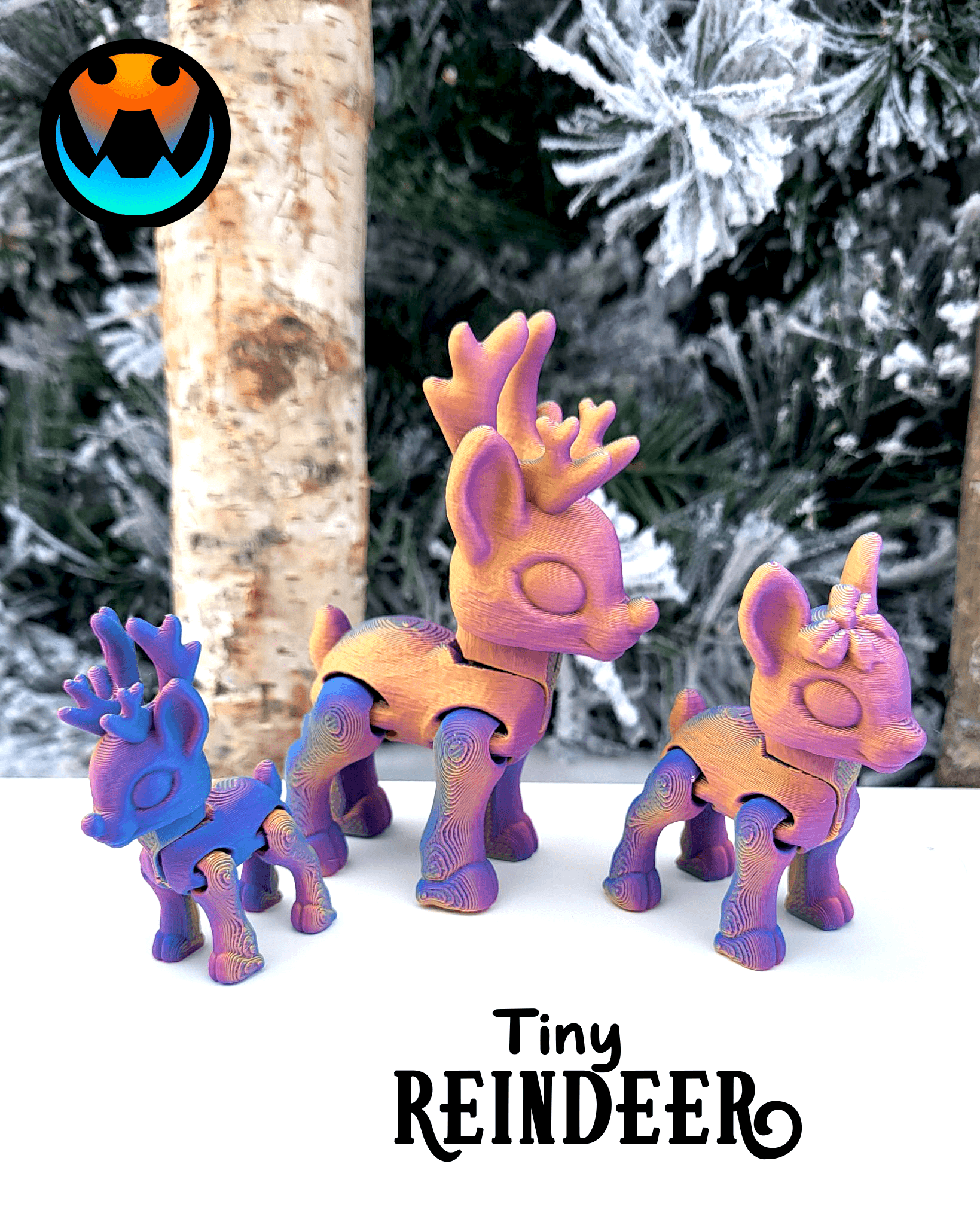 Tiny Reindeer 3d model