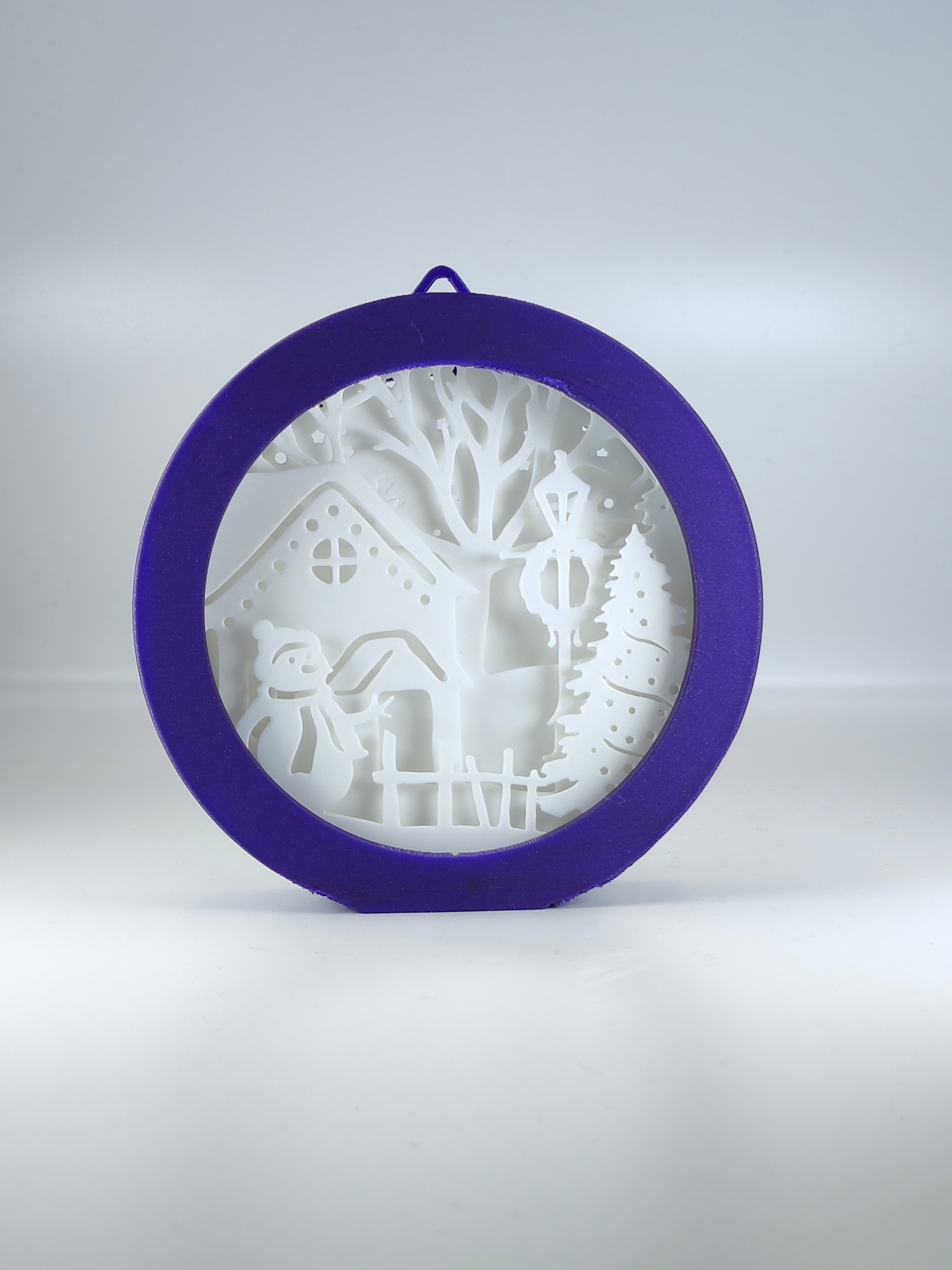 Cabin Bauble Box 3d model