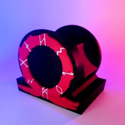 GOD OF WAR LOGO - CONTROLLER HOLDER 3d model