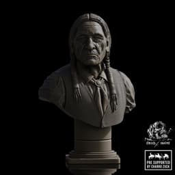 Cheyenne Elder (Pre Supported) 3d model
