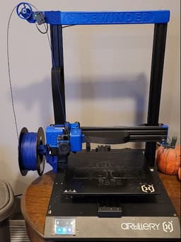 Side Spool System for Artillery Sidewinder X2 3d model