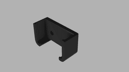 Philips Hue Bridge Pro Wall Mount | Smart Home Bracket | Zigbee Hub Accessory 3d model
