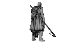 Wasteland Warrior 3d model