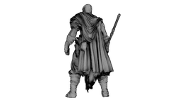 Wasteland Warrior 3d model