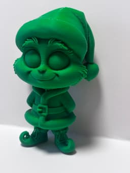 Christmas grinch figurine 3d model