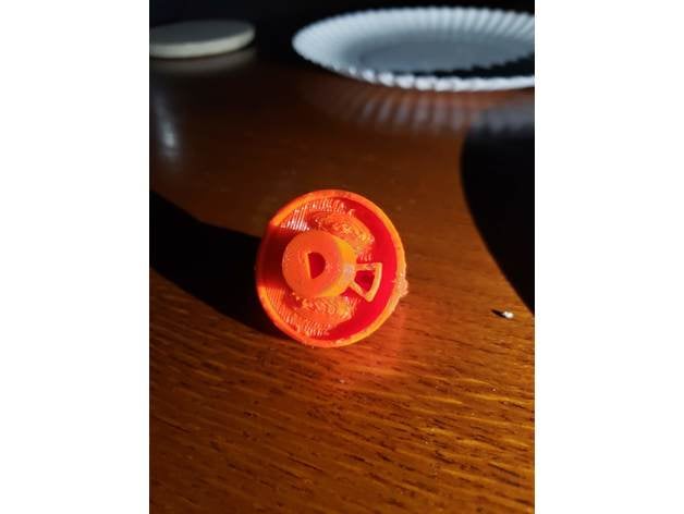 climate control knob 3d model
