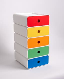 Modern Stackable Drawers 3d model
