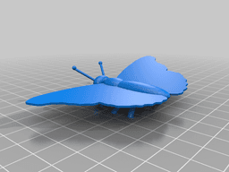 butterfly / schmetterling 3d model
