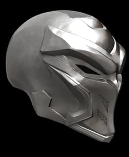 Moon Knight Helmet and Blade from Marvel Rivals 3d model