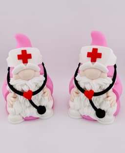 Medical Gnome -Nurse 3d model
