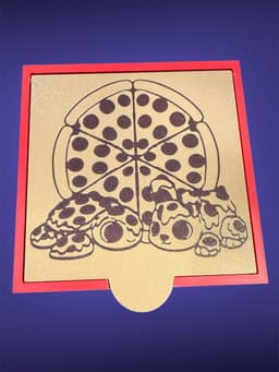 Pizza Friends 3d model