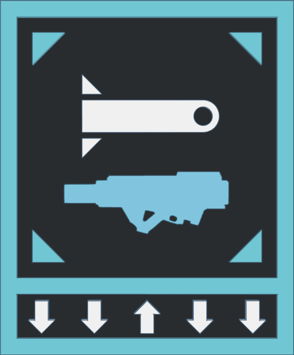 Helldivers 2 Stratagem Plaque (Spear) 3d model
