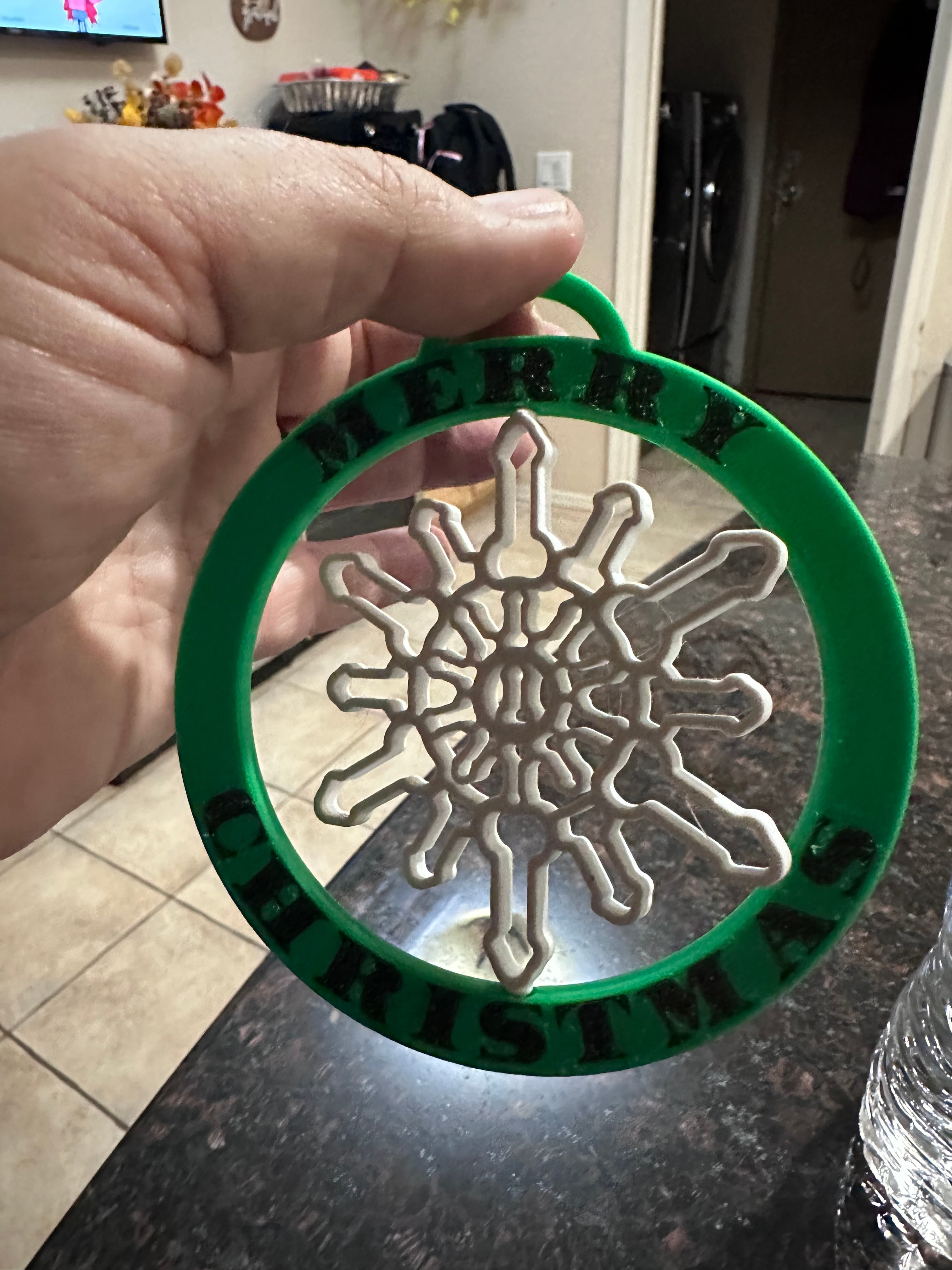 The Longest Snowflake onament 3d model