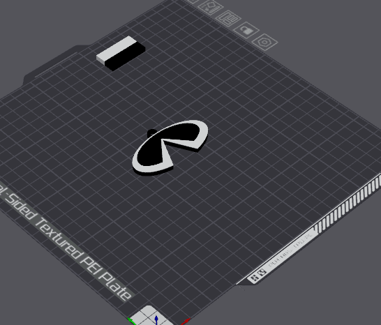 Keychain: Infiniti II 3d model
