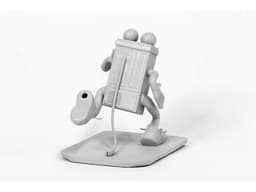 The Running Refrigerator 3d model
