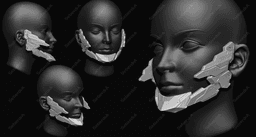 Cyborg Jaws armor V4 3d model