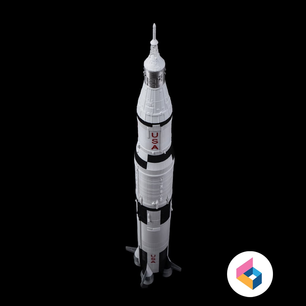 Saturn V 3d model