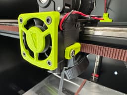 RatRig V-Core 4 rigid toolhead belt clamp 3d model