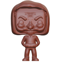 Funko pop MR Robot Masked 3d model