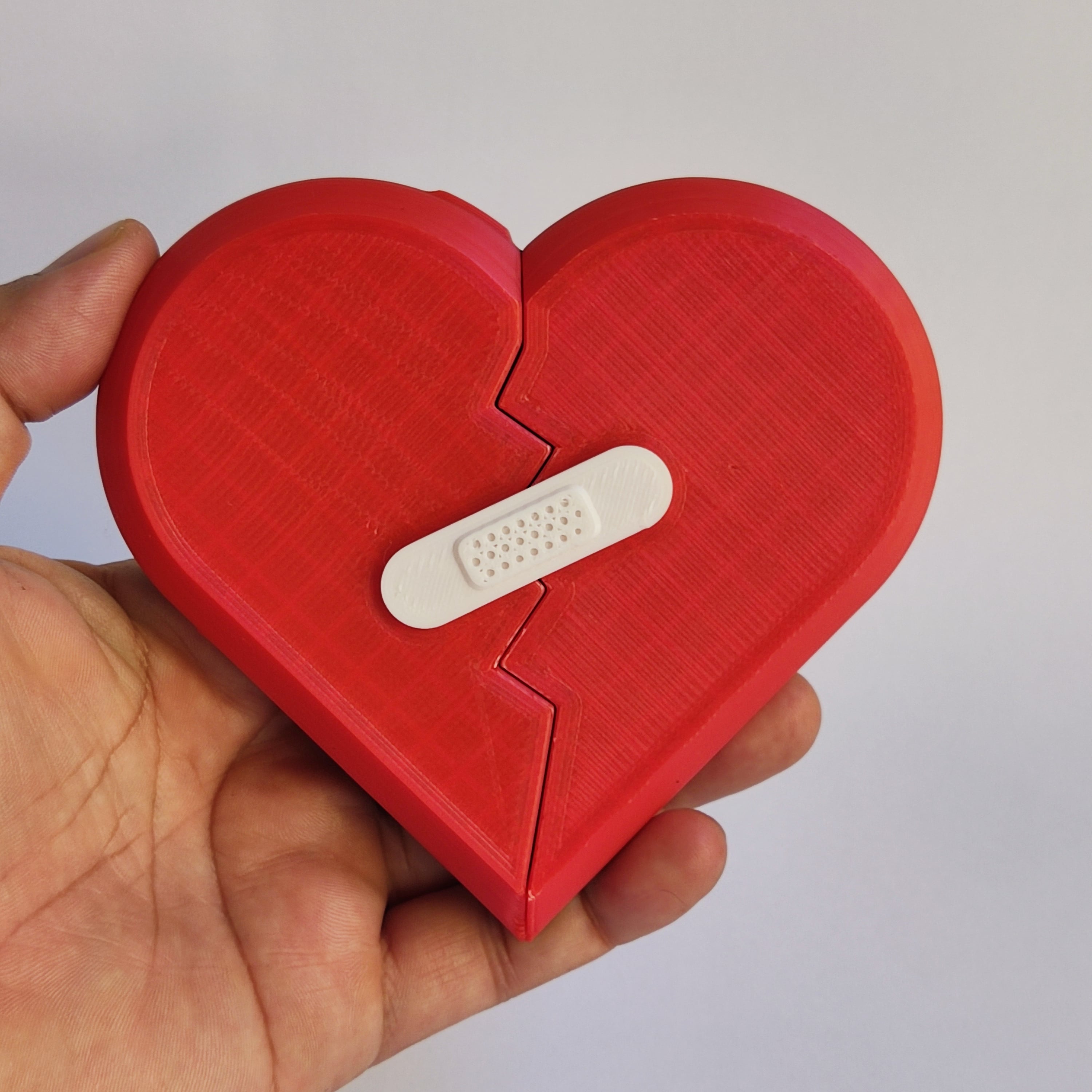 broken heart box 3d model