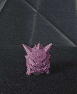 Gengar Low Poly Pokemon 3d model