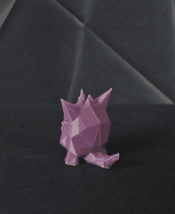 Gengar Low Poly Pokemon 3d model