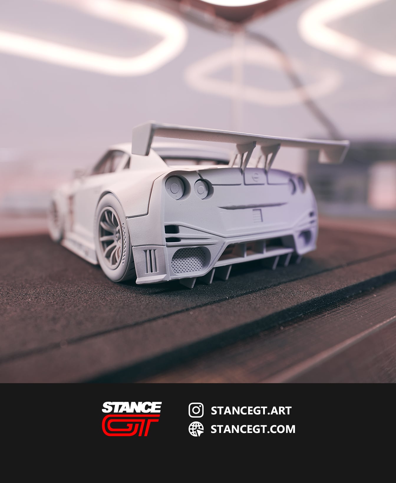 GTR GT3 | Model Kit Car 3d model