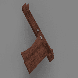 Rubber band gun 3d model