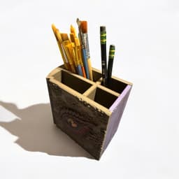 Dragon Eye Book Desk Organizer Container 3d model