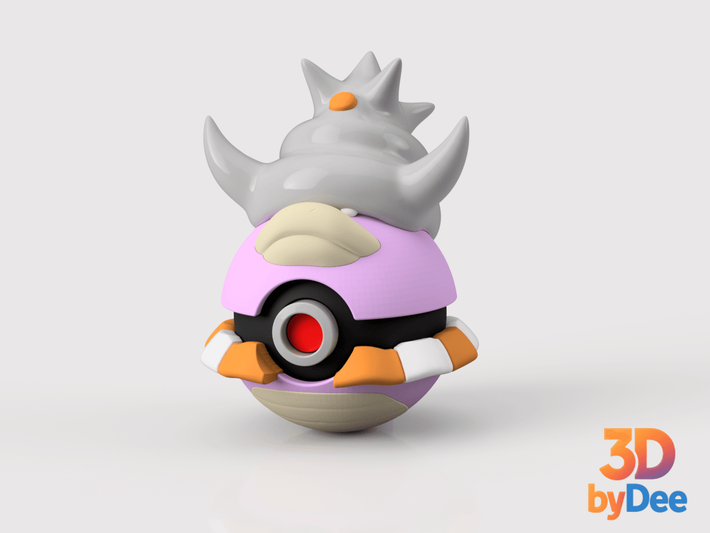 Slowking Poke ball 3d model