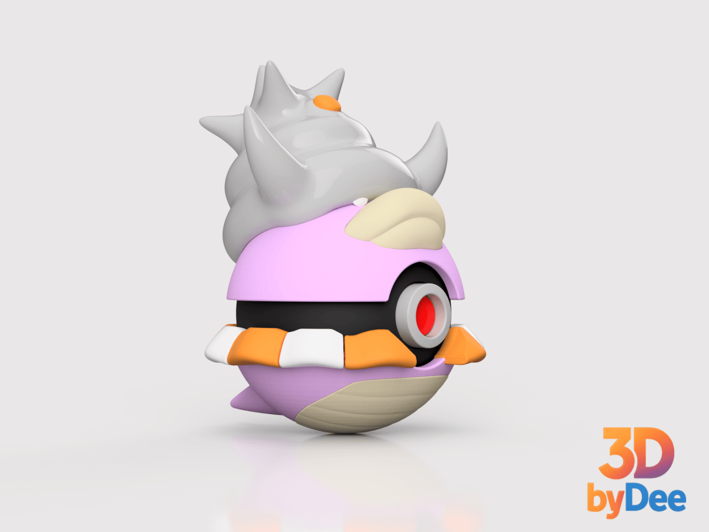 Slowking Poke ball 3d model