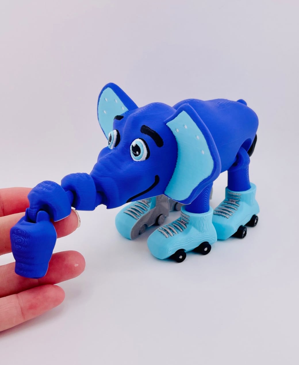 Elephant Roller Skate Flexi 3d model