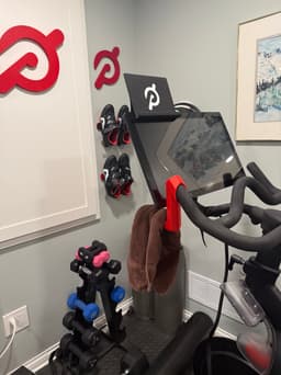 Towel Rack For Peloton Bike 3d model
