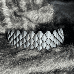 Flexible Scalemail Choker Necklace 3d model