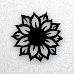 Flower Wall Art 3d model